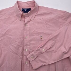 Ralph Lauren Polo Light Pink Button Down Shirt